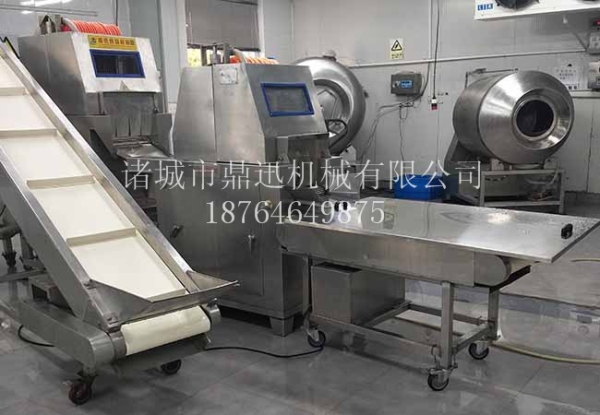 全自動(dòng)鹽水注射機(jī)流水線